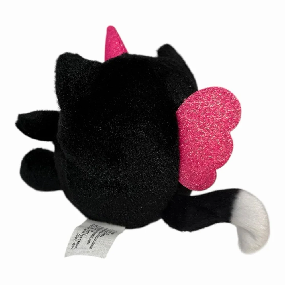 Rainbocorns Kittycorn Bow Surprise Series 2 Zuru Plush Pink Black Cat Kitty RARE